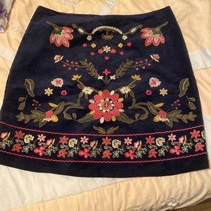 Women's Harper Heritage Skirt - New Mini | Color: Blue size large.